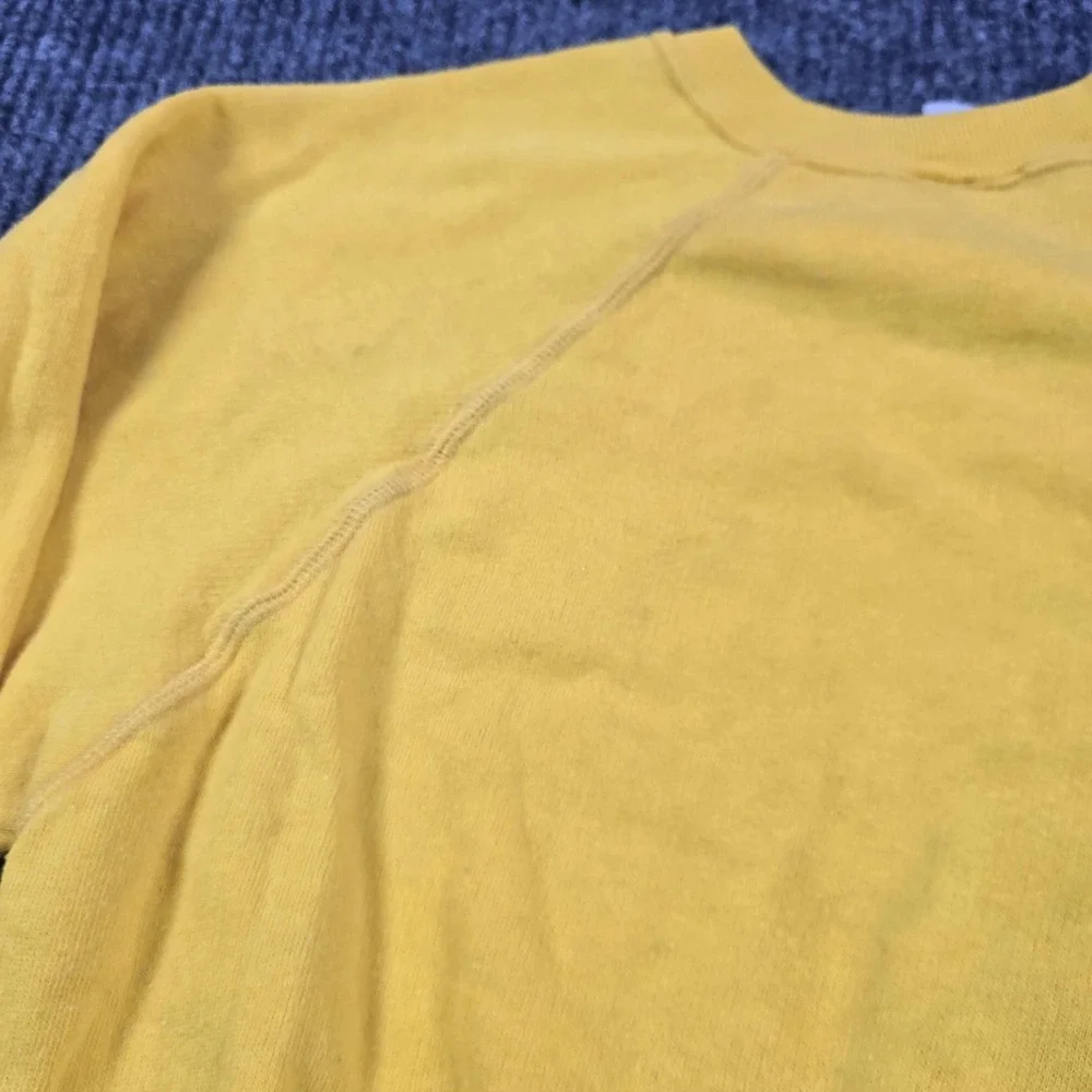 Vintage Liverpool University Sweatshirt Mens Small‎ Yellow College Crewneck 80s